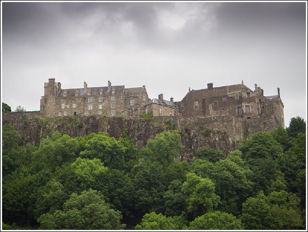 Stirling Slott i Skottland
